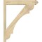 Ekena Millwork Olympic Arts & Crafts Rough Sawn Outlooker, Douglas Fir, 6"W x 32"D x 38"H OUT06X32X38OLY03RDF - alternate 4